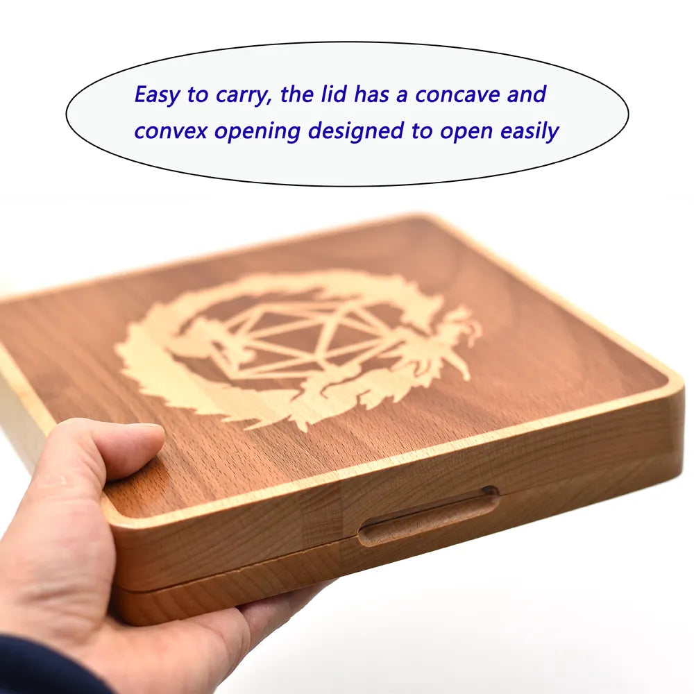 Necromancer's Crypt Dice Chest & Battleground Tray