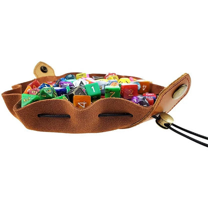 Runescribed Wyrmhide Satchel | Dice Bag