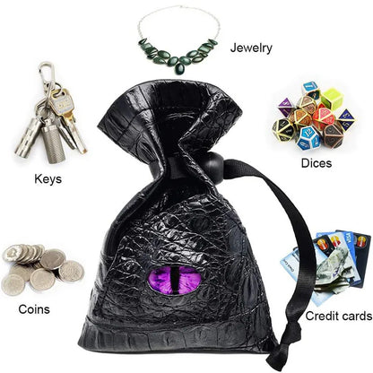 Drake's Scales Dice Bag | Guardian's Gaze Edition