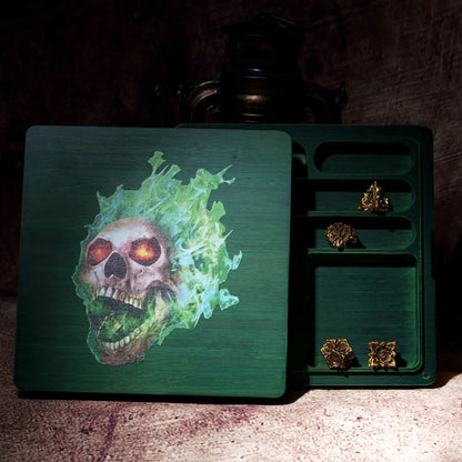 Necromancer's Crypt Dice Chest & Battleground Tray