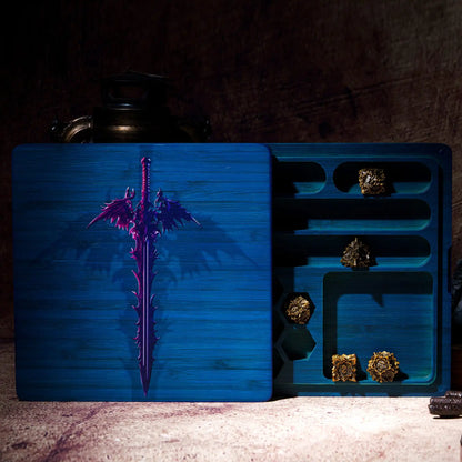 Duelist's Blade Dice Chest & Battleground Tray