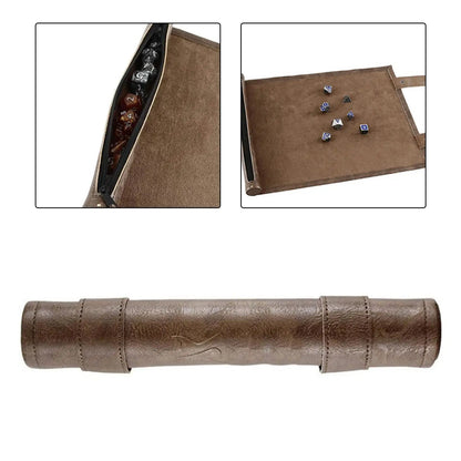 Dragonhide Scroll Dice Arena & Pouch