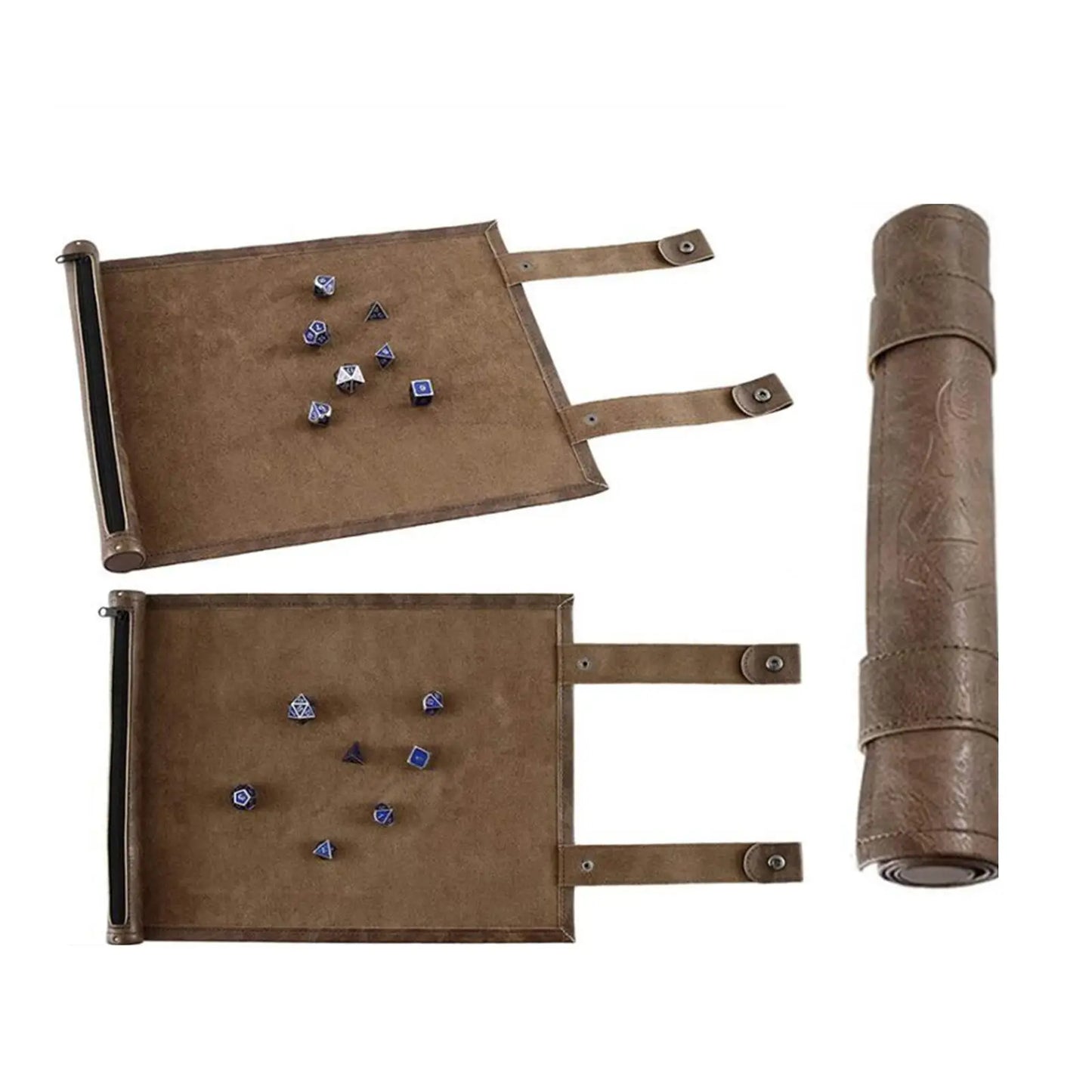 Dragonhide Scroll Dice Arena & Pouch