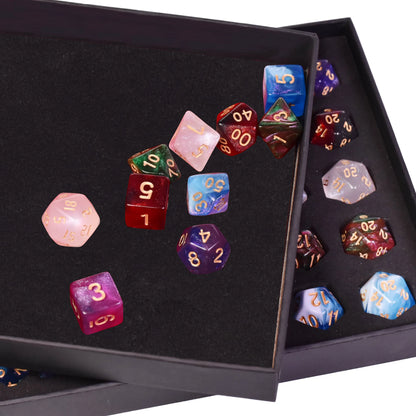 Mystic Enclave: Wizard's Full Dice Suite & Eldritch Storage Box
