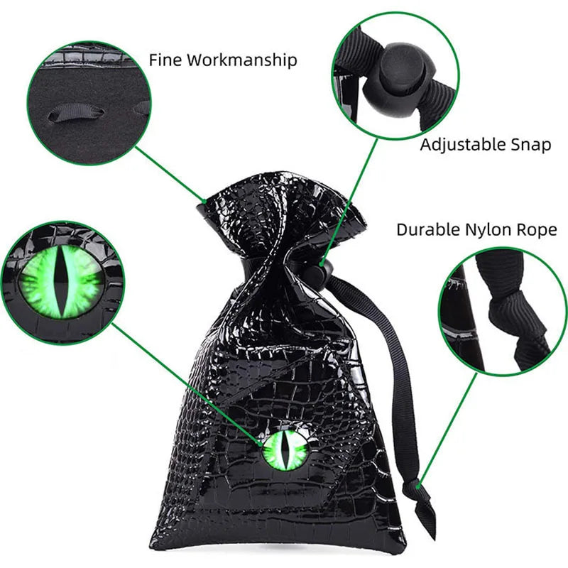 Drake's Scales Dice Bag | Guardian's Gaze Edition